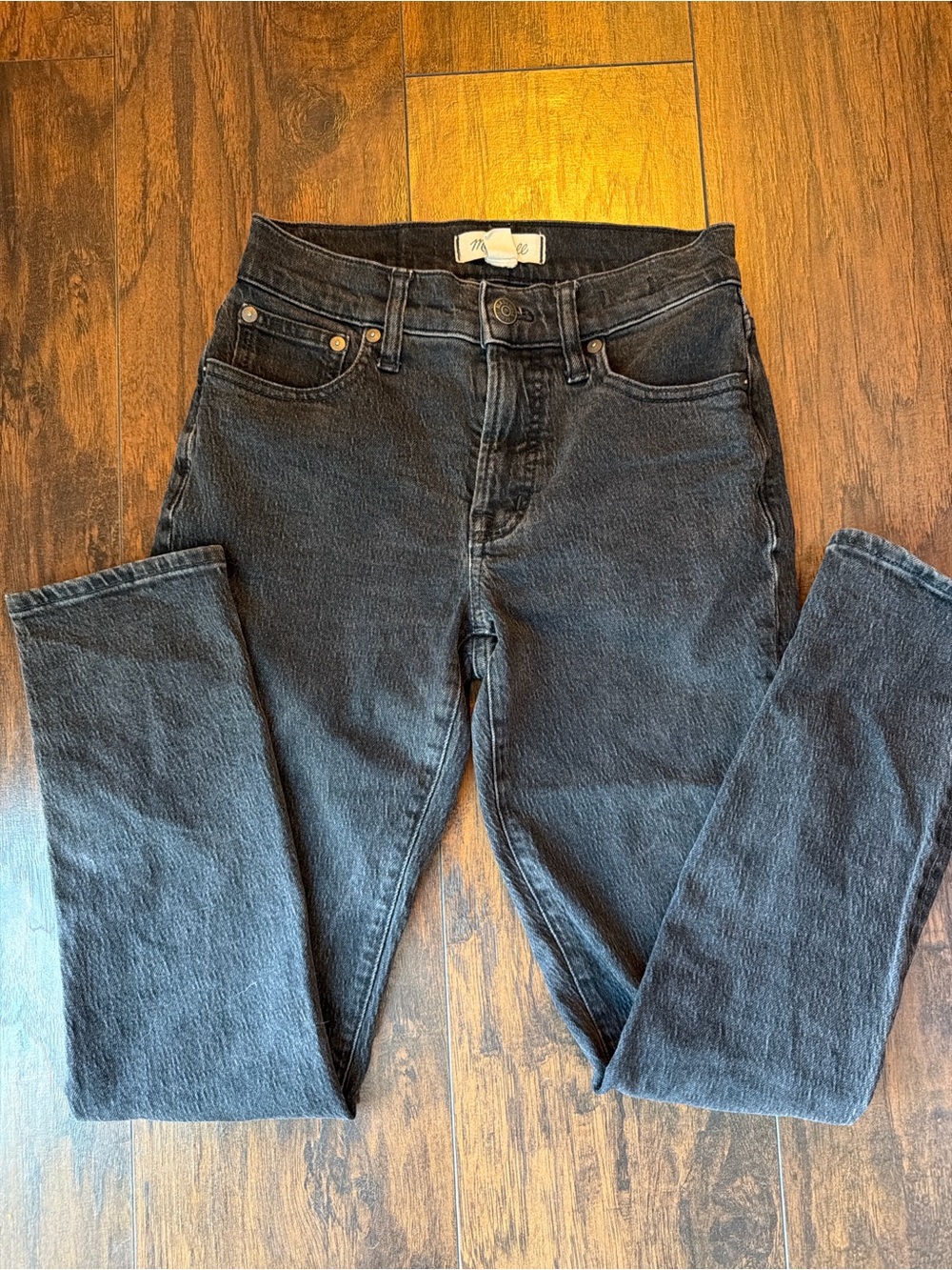 Madewell High-Rise Black Jeans